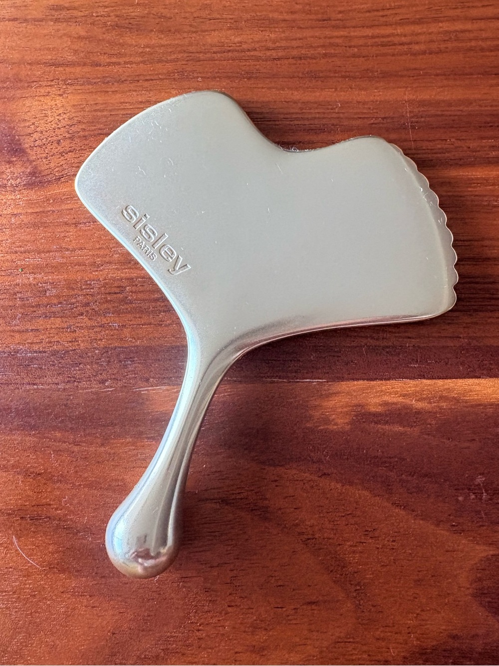 Sisley Paris Ginkgo Gua Sha Massage Tool | Luxury Facial Sculpting Tool